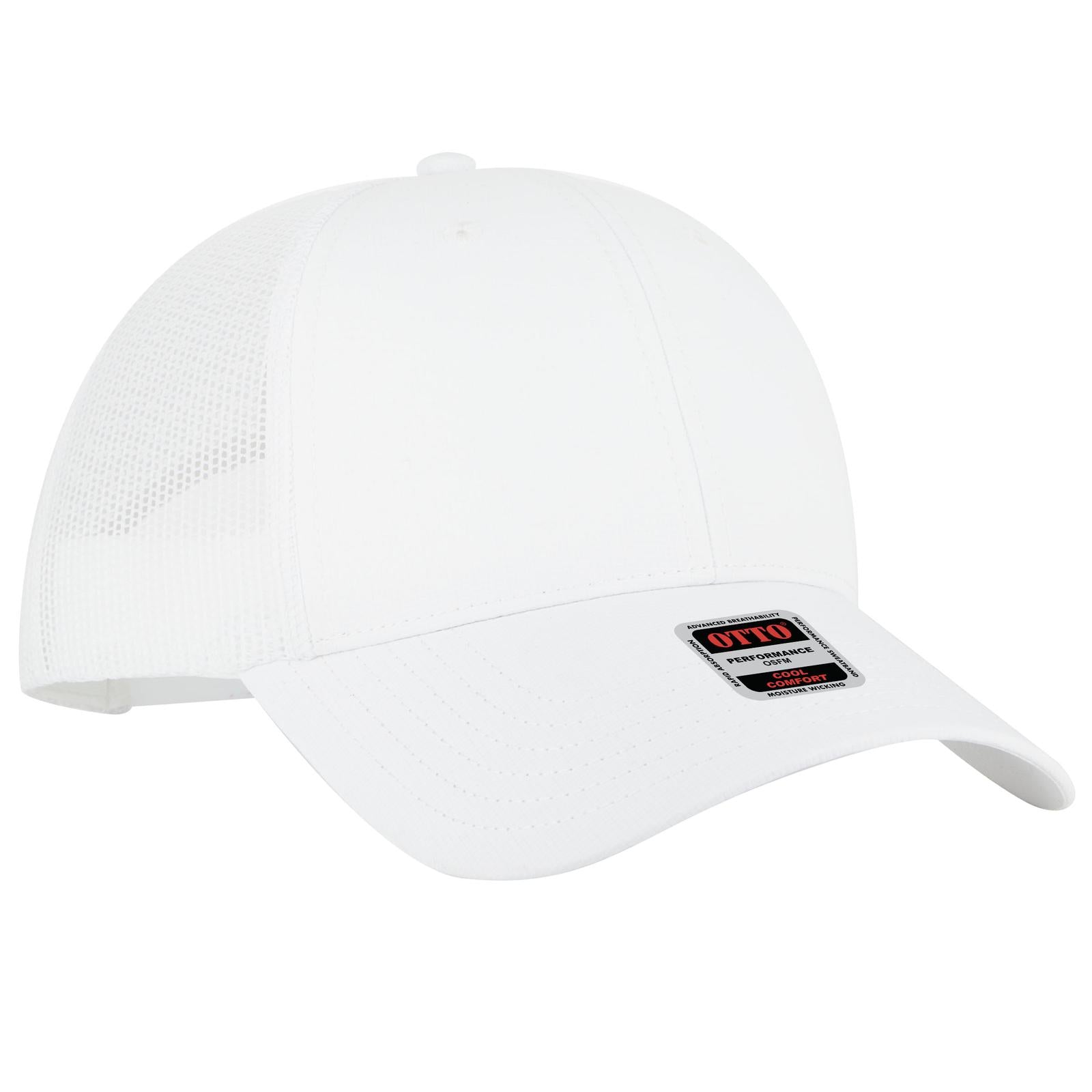 OTTO CAP 6 Panel Low Profile Mesh Back Trucker Hat