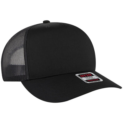 OTTO CAP 5 Panel Mid Profile Mesh Back Trucker Hat 32-285