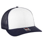 OTTO CAP 6 Panel Mid Profile Mesh Back Trucker Hat 112-1