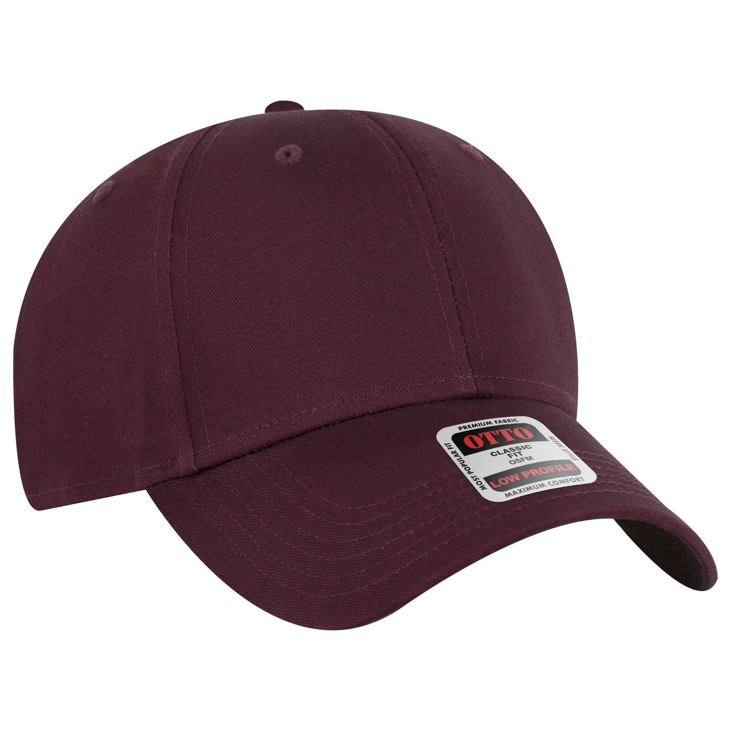 OTTO CAP 6 Panel Low Profile Baseball Cap 19-536