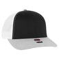 OTTO CAP 6 Panel Mid Profile Mesh Back Trucker Hat 112-1