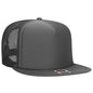 OTTO CAP "OTTO SNAP" 5 Panel High Crown Mesh Back Trucker Snapback Hat 132-1037