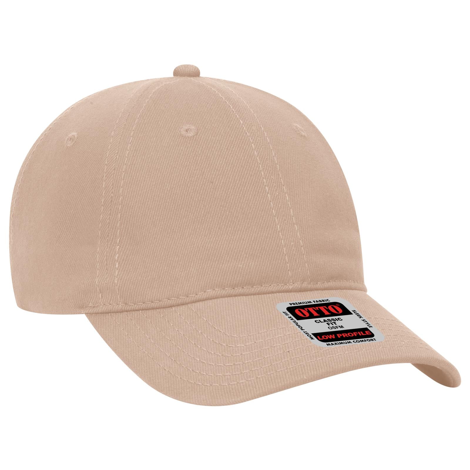 OTTO CAP 6 Panel Low Profile Baseball Cap