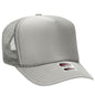 OTTO CAP 5 Panel High Crown Mesh Back Trucker Hat 39-165