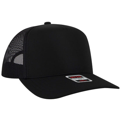 OTTO CAP 5 Panel Mid Profile Mesh Back Trucker Hat 32-1
