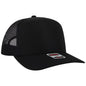 OTTO CAP 5 Panel Mid Profile Mesh Back Trucker Hat 32-1