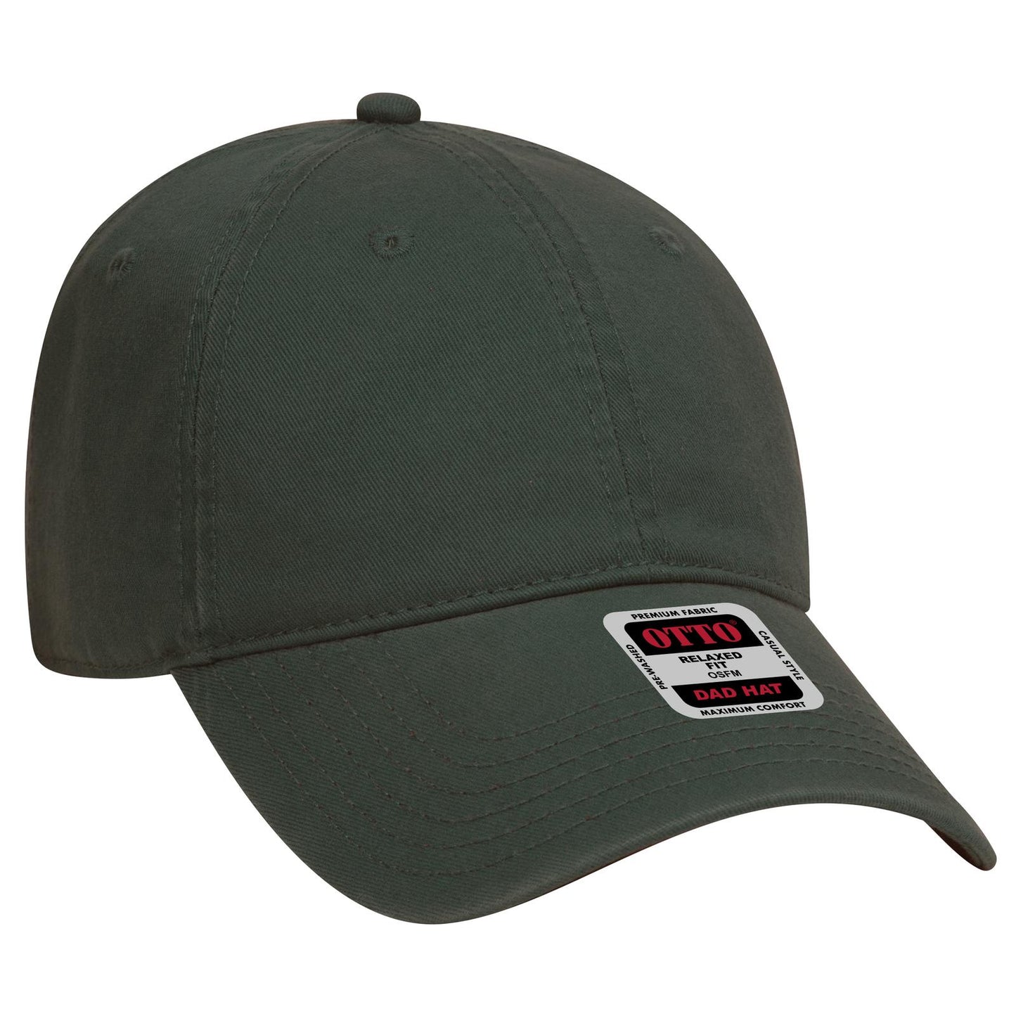 OTTO CAP 6 Panel Low Profile Dad Hat 18-692