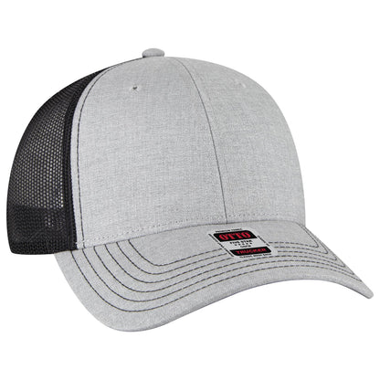 OTTO CAP 6 Panel Low Profile Mesh Back Trucker Hat 83-1239