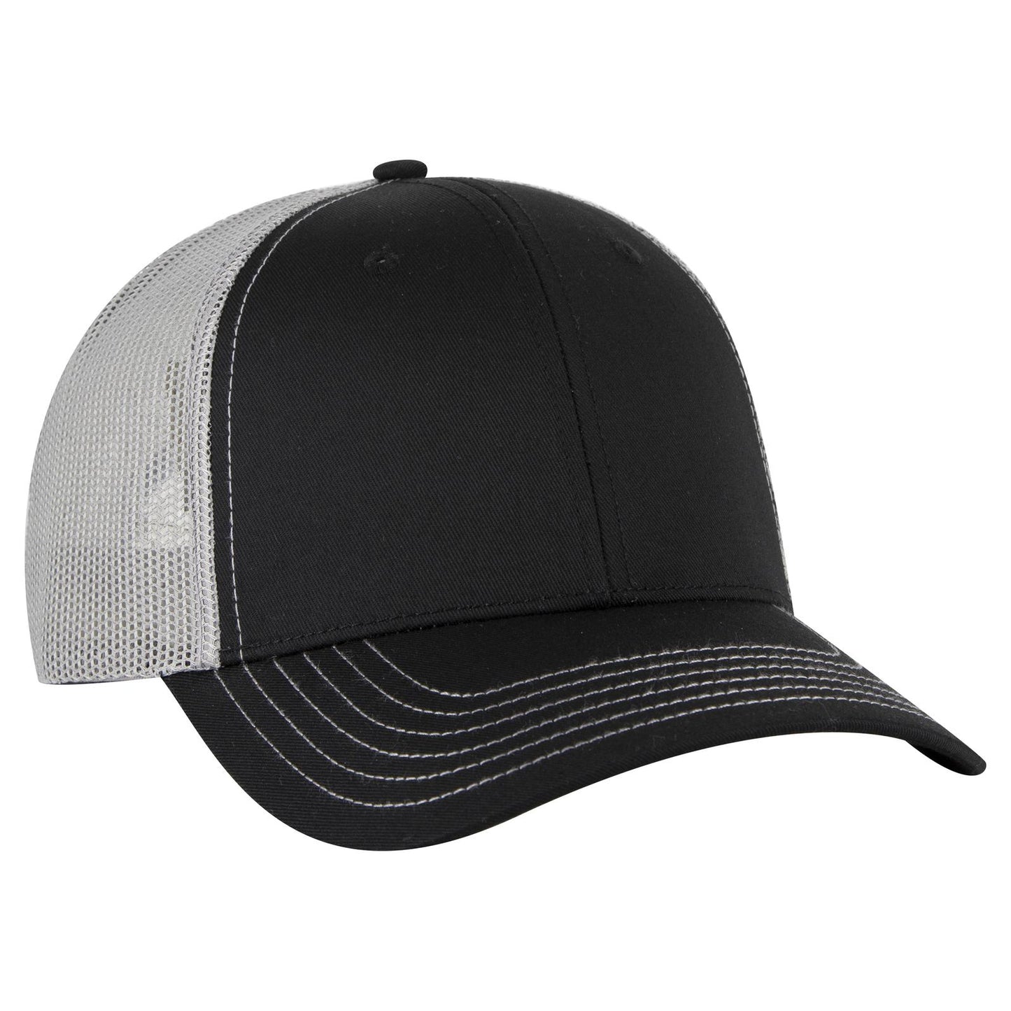 OTTO CAP 6 Panel Low Profile Mesh Back Trucker Hat 83-1239