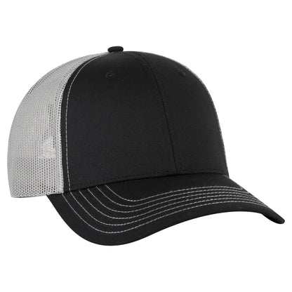 OTTO CAP 6 Panel Low Profile Mesh Back Trucker Hat 83-1239