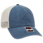 OTTO CAP "OTTO FLEX" Fitted 6 Panel Low Profile Mesh Back Trucker Hat 169-1264