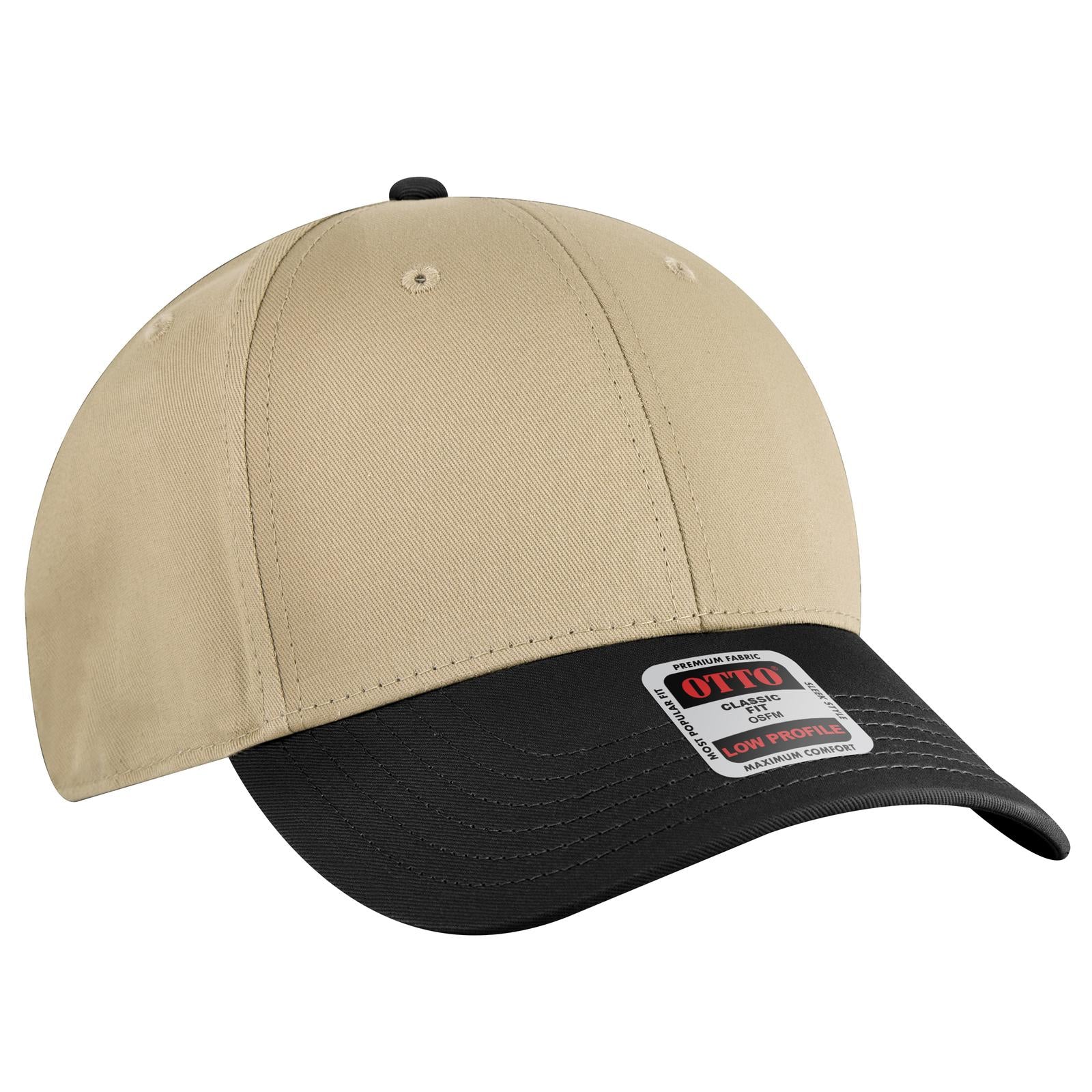 OTTO CAP 6 Panel Low Profile Baseball Cap