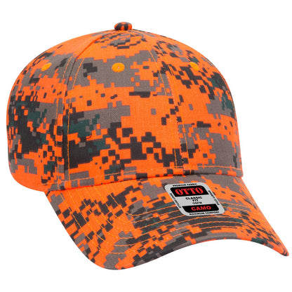 OTTO CAP Camouflage 6 Panel Low Profile Baseball Cap 78-353