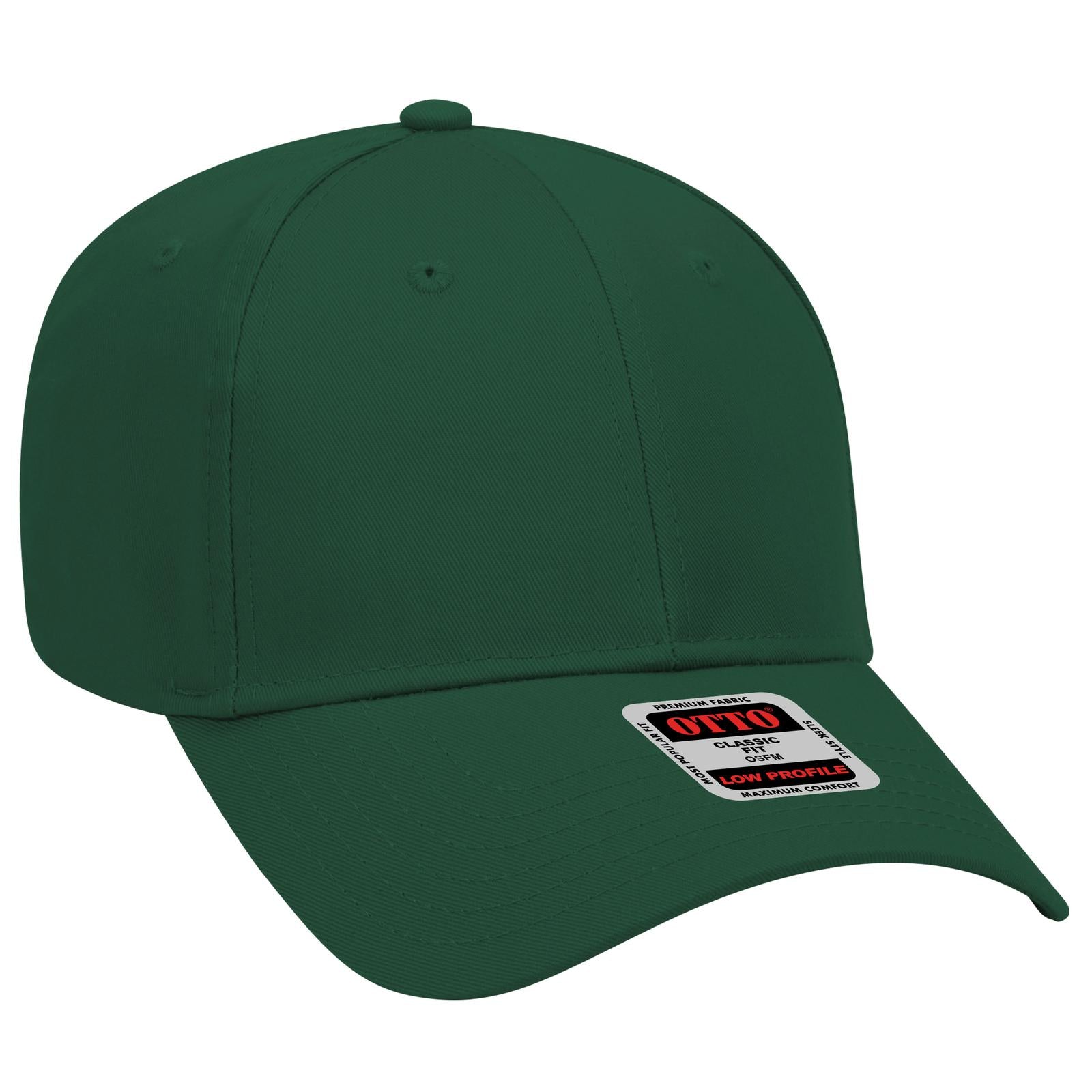 OTTO CAP 6 Panel Low Profile Baseball Cap