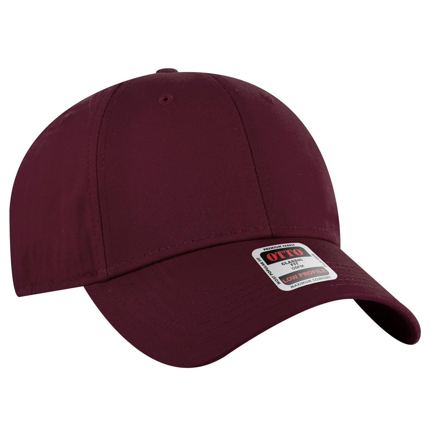 OTTO CAP 6 Panel Low Profile Baseball Cap 19-536