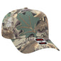 OTTO CAP Camouflage 5 Panel Mid Profile Mesh Back Trucker Hat 47-049