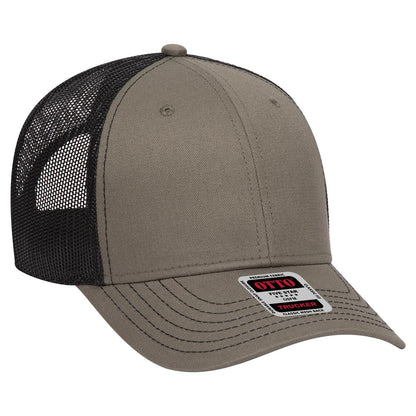 OTTO CAP 6 Panel Low Profile Mesh Back Trucker Hat 83-1239