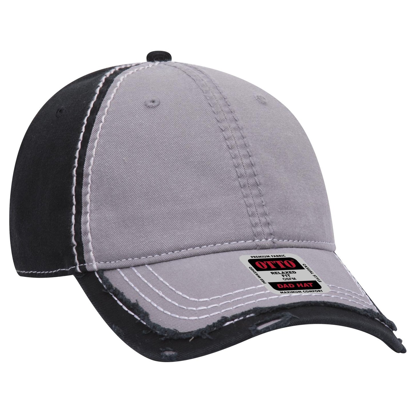 OTTO CAP 6 Panel Low Profile Dad Hat 149-1091
