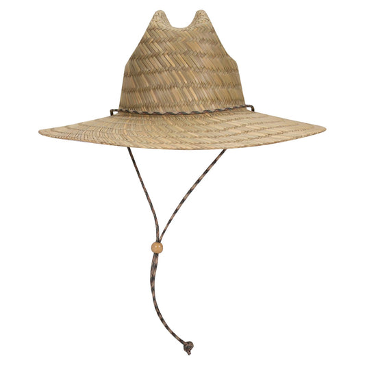 OTTO CAP Straw Lifeguard Hat w/ Adjustable Cord 170-1325