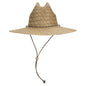 OTTO CAP Straw Lifeguard Hat w/ Adjustable Cord 170-1325