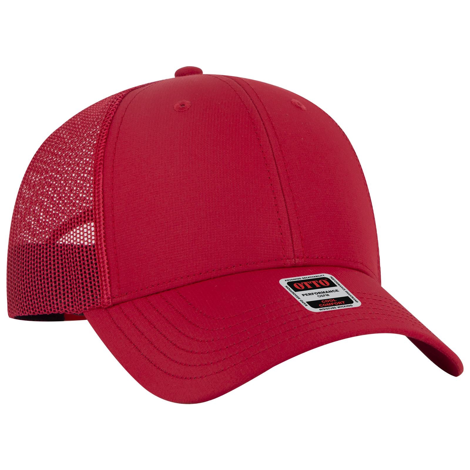 OTTO CAP 6 Panel Low Profile Mesh Back Trucker Hat