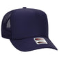 OTTO CAP 5 Panel High Crown Mesh Back Trucker Hat 39-165