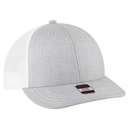 OTTO CAP 6 Panel Mid Profile Mesh Back Trucker Hat 112-1