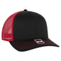 OTTO CAP 6 Panel Mid Profile Mesh Back Trucker Hat 112-1