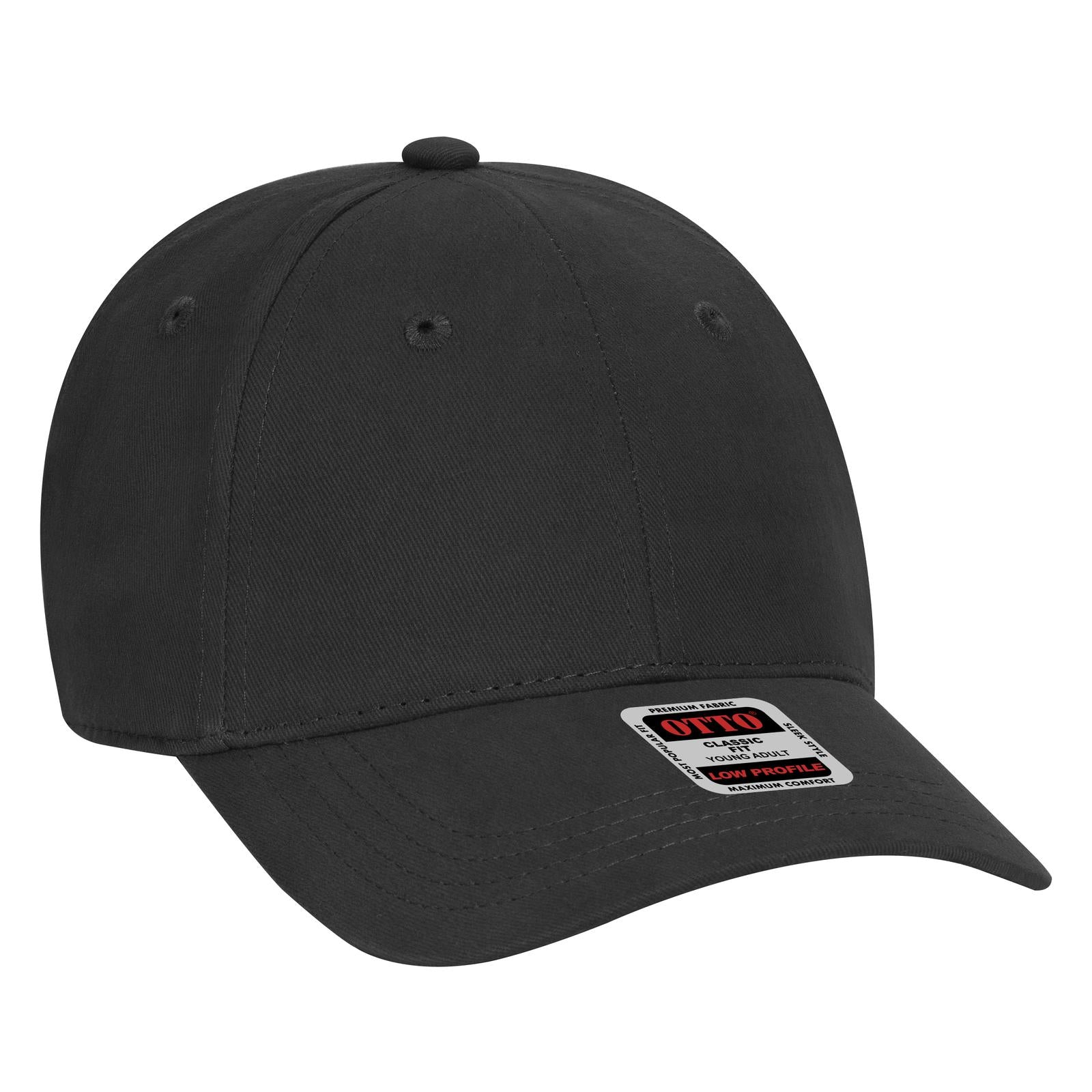 OTTO CAP 6 Panel Low Profile Baseball Cap