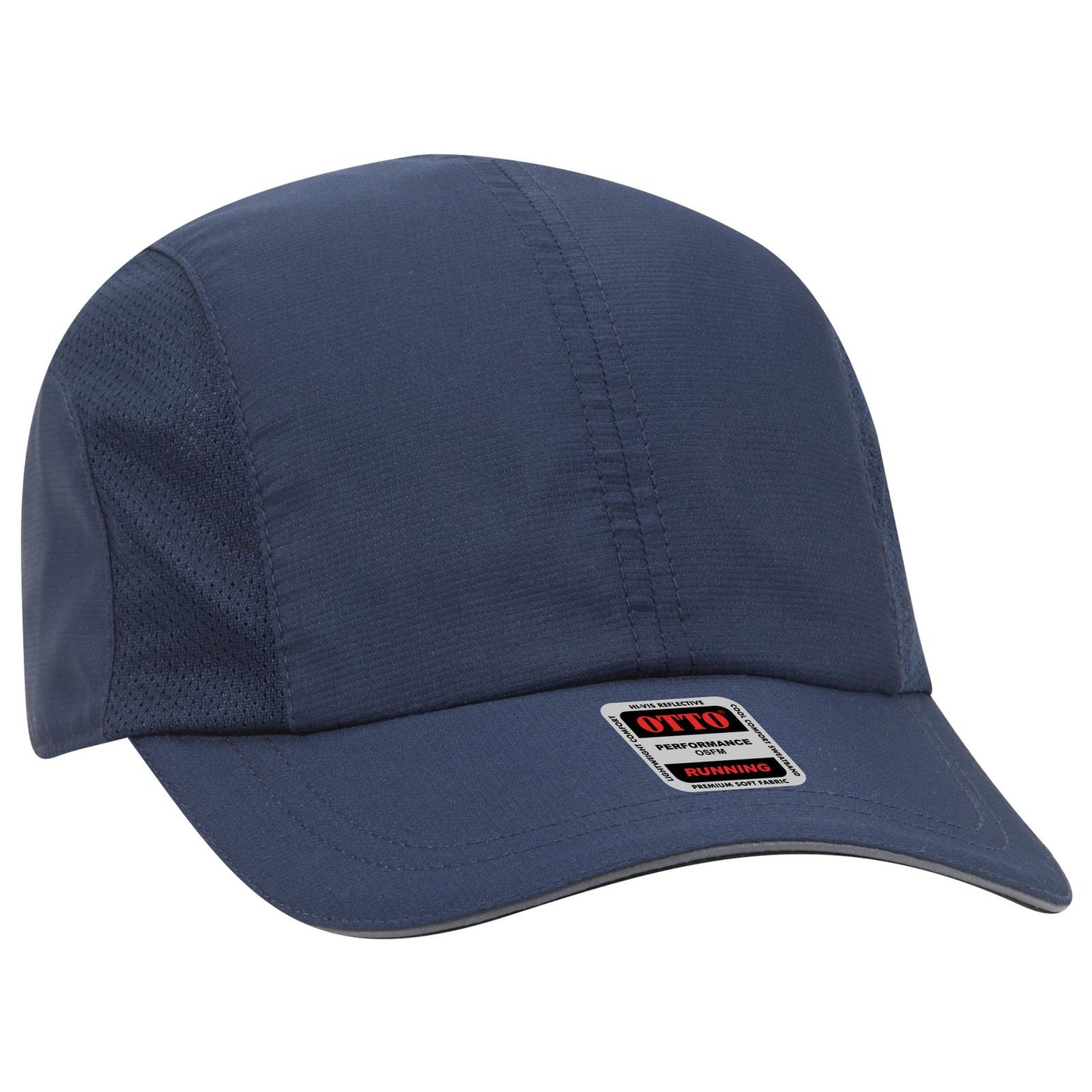 OTTO CAP Reflective 6 Panel Running Cap 133-1240