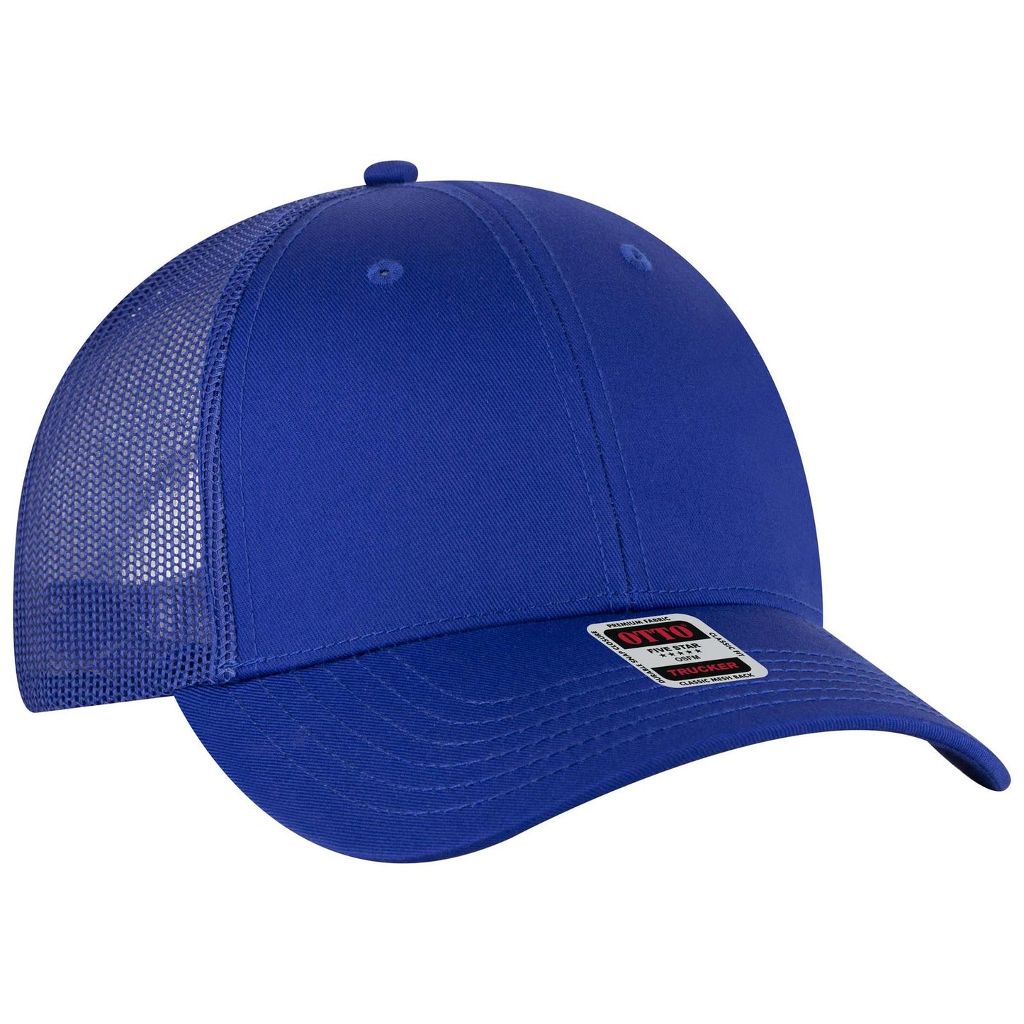 OTTO CAP 6 Panel Low Profile Mesh Back Trucker Hat 83-1239