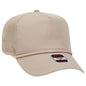 OTTO CAP 5 Panel Mid Profile Mesh Back Trucker Hat 39-071