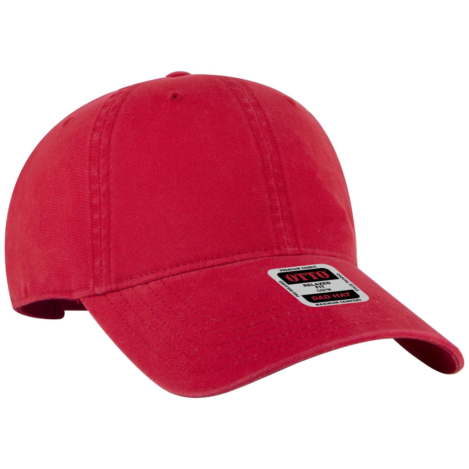 OTTO CAP 6 Panel Low Profile Dad Hat