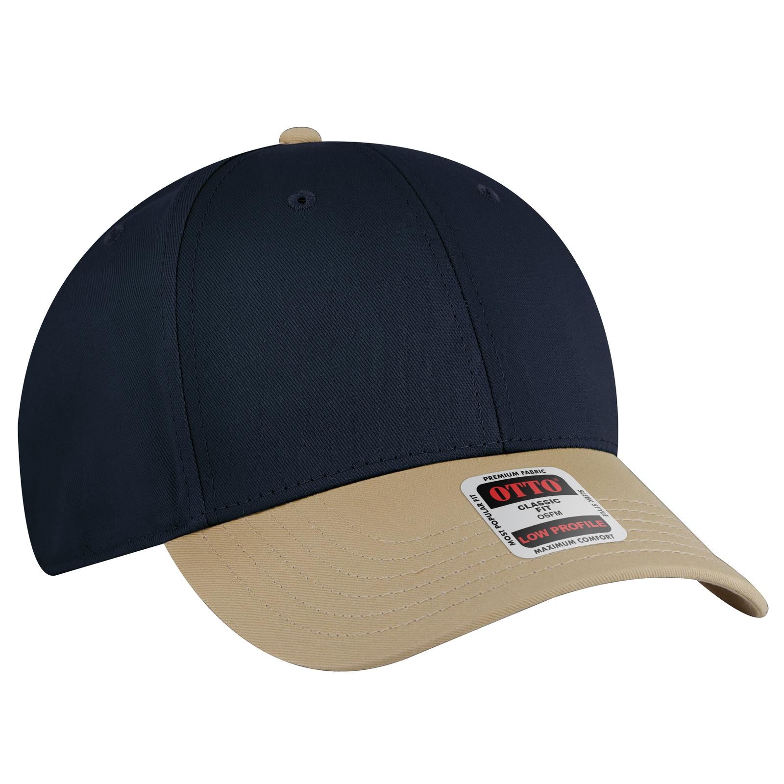 OTTO CAP 6 Panel Low Profile Baseball Cap
