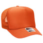 OTTO CAP 5 Panel High Crown Mesh Back Trucker Hat 39-165