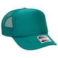 OTTO CAP 5 Panel High Crown Mesh Back Trucker Hat 39-165
