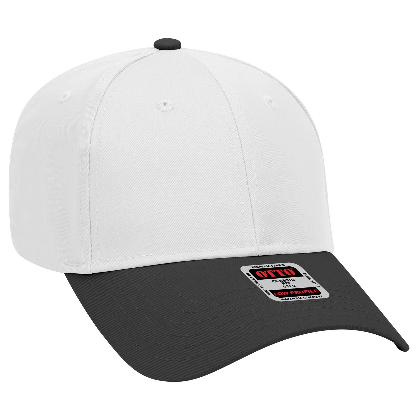 OTTO CAP 6 Panel Low Profile Baseball Cap