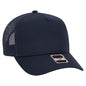 OTTO CAP 5 Panel Mid Profile Mesh Back Trucker Hat 32-285