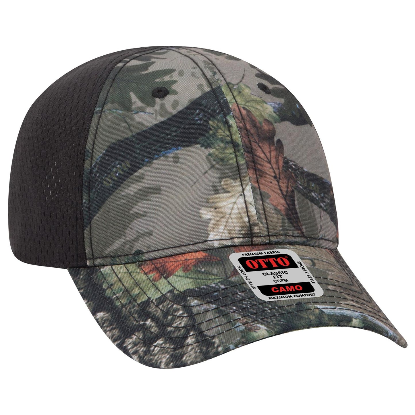 OTTO CAP Camouflage 6 Panel Low Profile Baseball Cap 103-1243