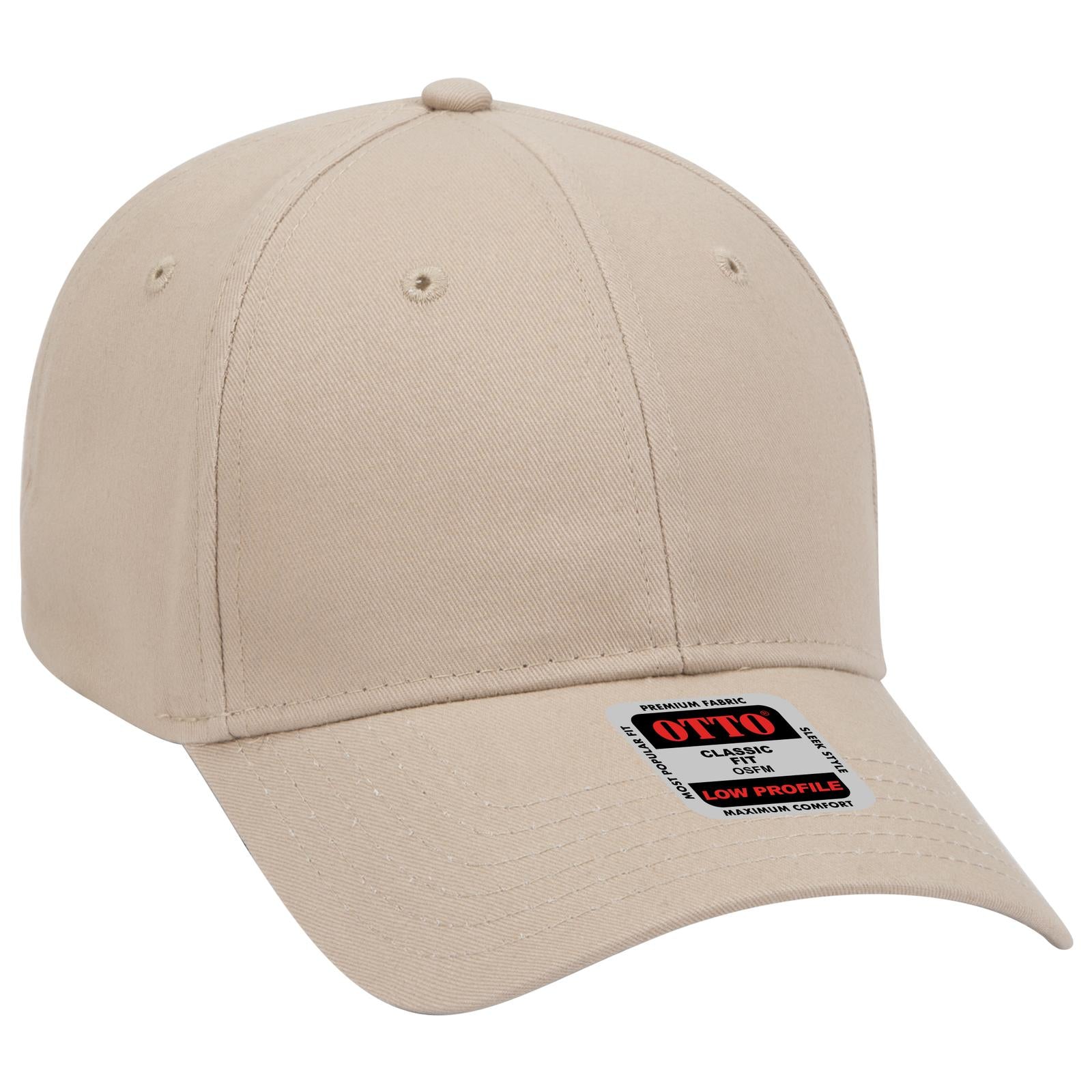 OTTO CAP 6 Panel Low Profile Baseball Cap