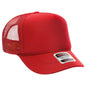OTTO CAP 5 Panel High Crown Mesh Back Trucker Hat 39-165