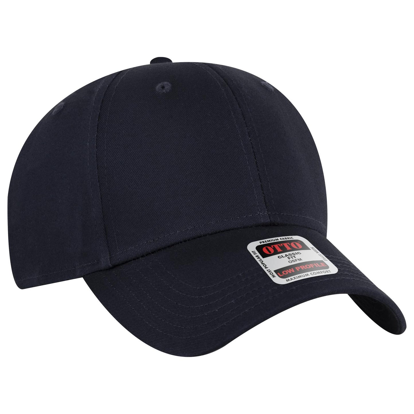 OTTO CAP 6 Panel Low Profile Baseball Cap 19-536