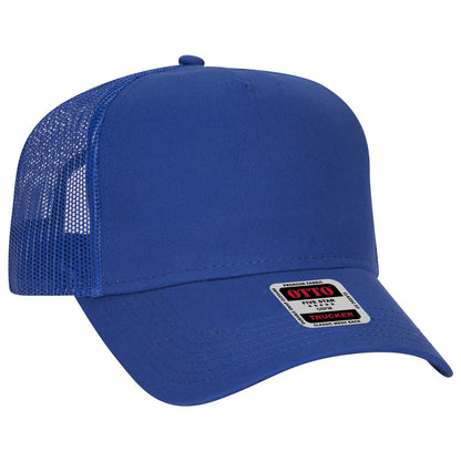 OTTO CAP 5 Panel Low Profile Mesh Back Trucker Hat 102-664
