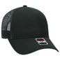 OTTO CAP 6 Panel Mid Profile Mesh Back Trucker Hat 30-287