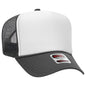 OTTO CAP 5 Panel High Crown Mesh Back Trucker Hat 39-165