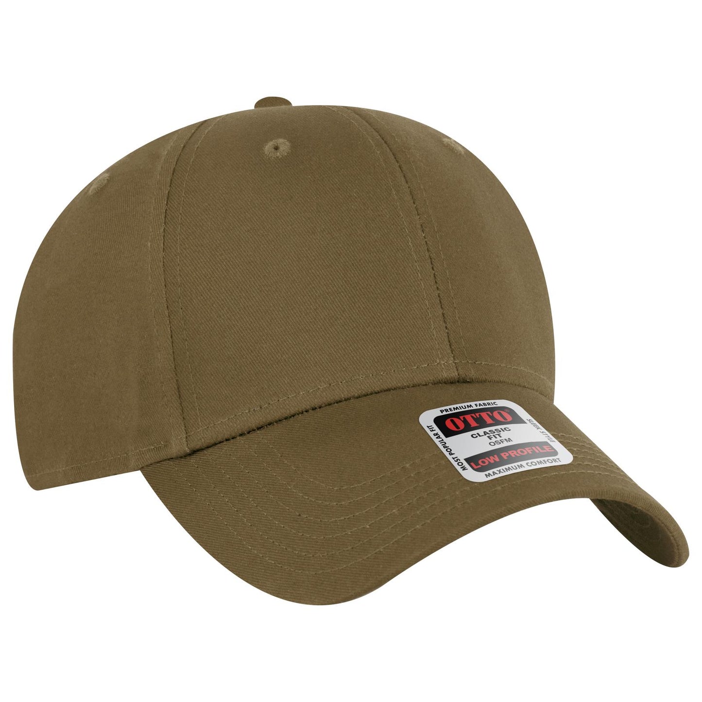 OTTO CAP 6 Panel Low Profile Baseball Cap 19-536
