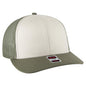 OTTO CAP 6 Panel Mid Profile Mesh Back Trucker Hat 112-1