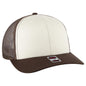 OTTO CAP 6 Panel Mid Profile Mesh Back Trucker Hat 112-1