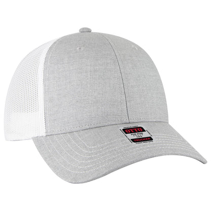 OTTO CAP 6 Panel Low Profile Mesh Back Trucker Hat 83-1239