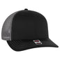 OTTO CAP 6 Panel Mid Profile Mesh Back Trucker Hat 112-1
